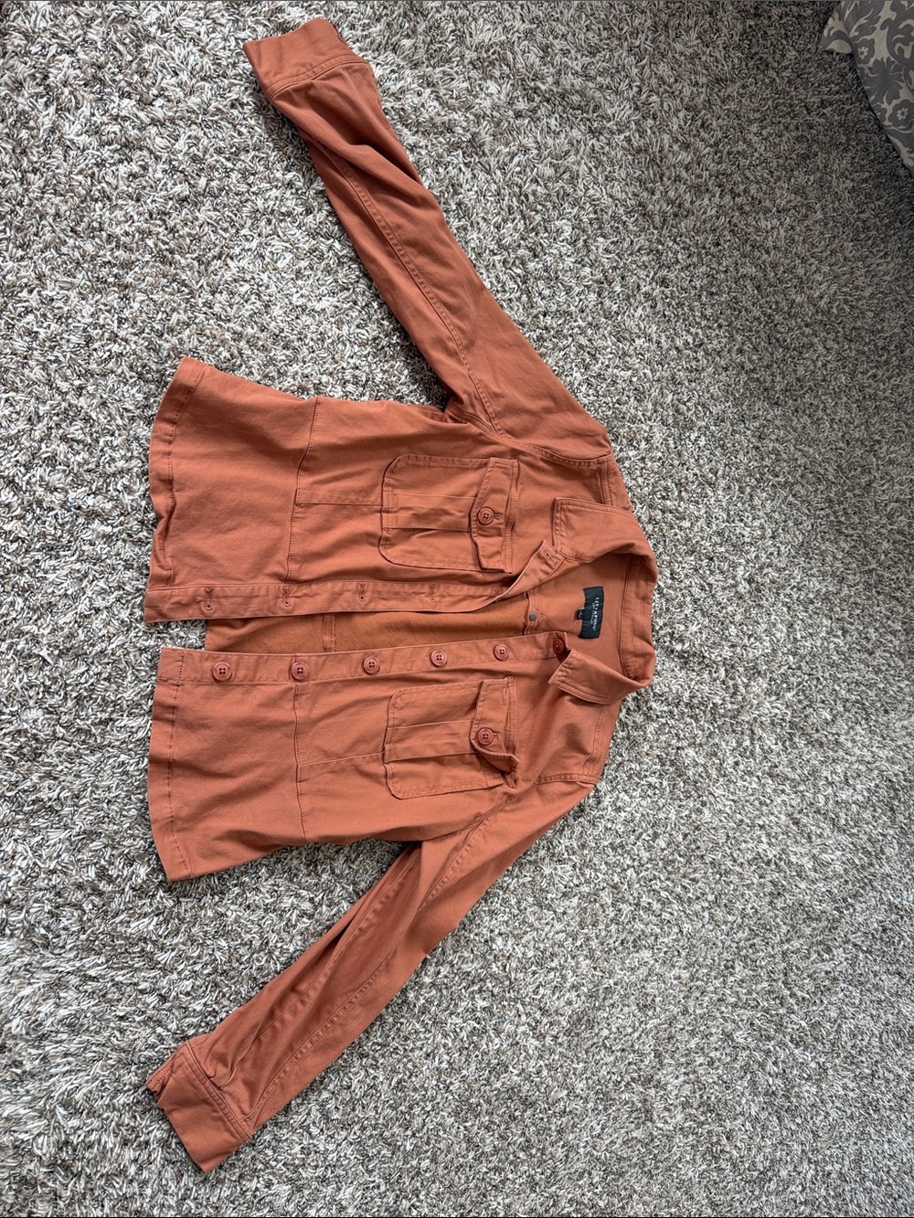 Liverpool Ginger Spice Button-Front Jacket